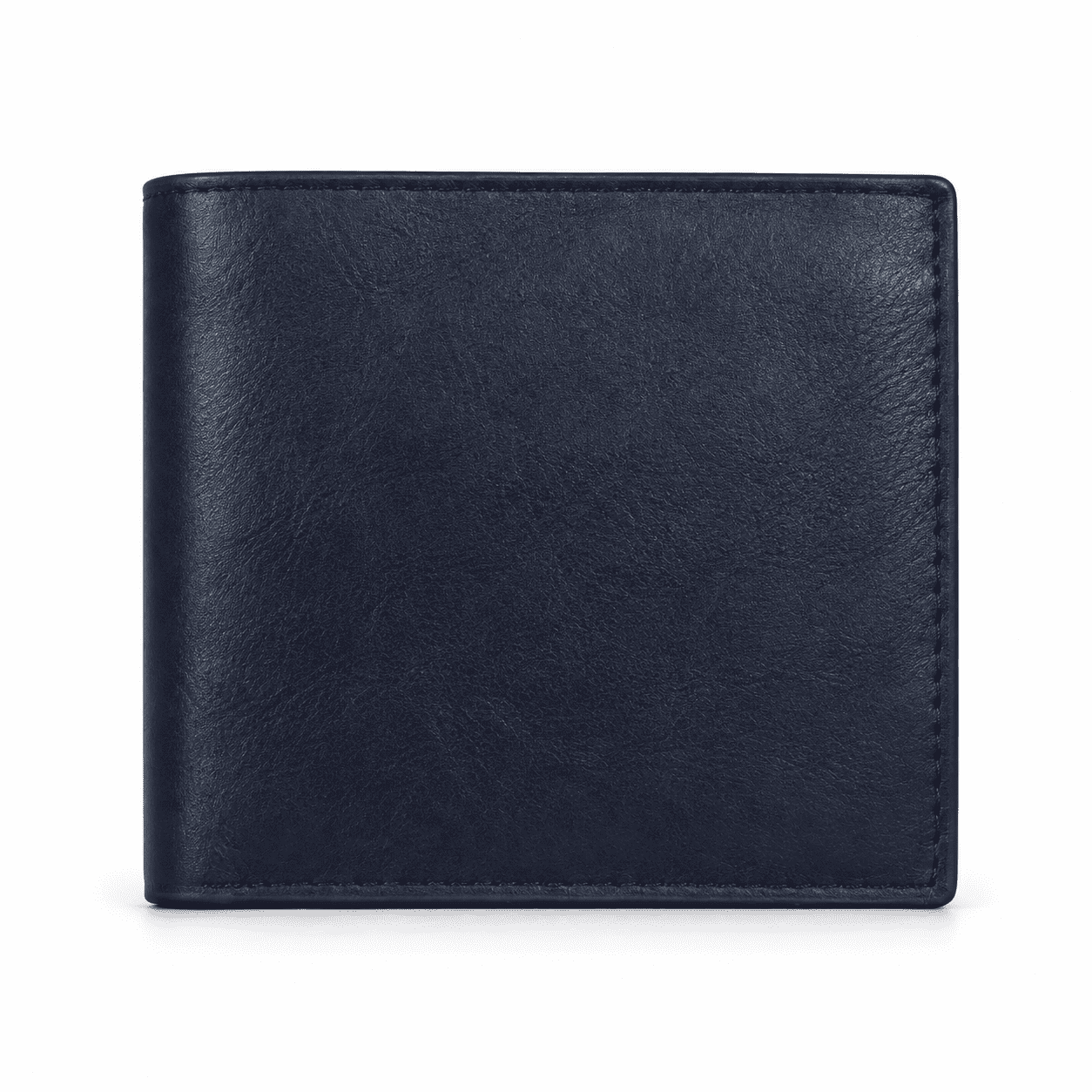 SAMBHAV BHARAT - Men’s Dark Blue Bifold Wallet – Slim Durable Everyday Accessory for Cards Cash & Travel