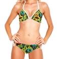 thumbnail image 2 of Alien Swimsuit Bikini Set, Detachable Sponge, Adjustable Strap, Two-Pack - Ideal for Beach, Pool, Vacay, 2 of 6