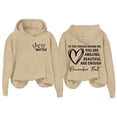 thumbnail image 4 of QASIEATN Fall Hoodies for Ladies Fashion To The Person Behind Me Hoodie Dear Person Behind Me Hoodie You Are Amazing Enough Hoodie Unisex Hoodie, 4 of 4