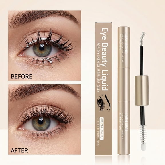 Ultra-Fine Lengthening Waterproof Quick-Dry Mascara, Curling Mascara, Iron Wand Tubing Mascara 3D Curling Eyelash Long Lasting Smudge Proof No Clumping