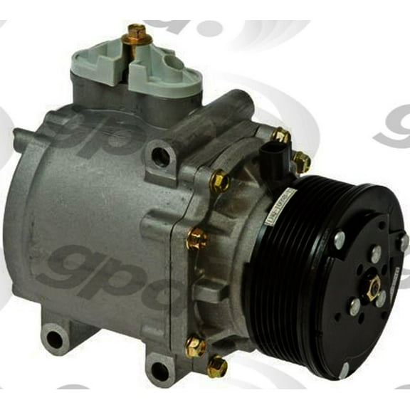 Global Parts Distributors New w/ Clutch A/C Compressor Fits select: 2004-2007 FORD ECONOLINE