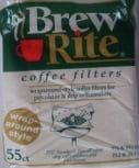 Brew Rite Wrap Around Percolator Coffee Filters 55 Count by ROCKLINE INDUSTRIES,