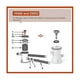 thumbnail image 4 of 4 Pack For 25002 Set Of Air Release Valves With O Rings For Filter Pumps GuanGuan, 4 of 5