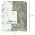 thumbnail image 7 of Little Love by NoJo Contoured Changing Pad Cover, Gray, 7 of 7