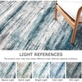 thumbnail image 3 of iOhouze Hallway Runner Rug 2x5 Washable Rug Runners Non Slip Kitchen Runner Rug Soft Print Distressed Blue Carpet Runner for Entryway Bedroom Kitchen Laundry Room, 3 of 9