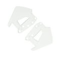 thumbnail image 1 of relayinert 2x Motorcycle Windshield Side Wind Deflector Spoiler Durable Transparent, 1 of 6
