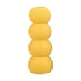thumbnail image 1 of Jarrón de cerámica elegante y moderno con flores secas, jarrón decorativo, jarrón de flores sencillo. Amarillo, 1 of 9