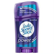 Lady Speed Stick Power Antiperspirant, Powder Fresh, 1.4 Ounce (Pack of 14)