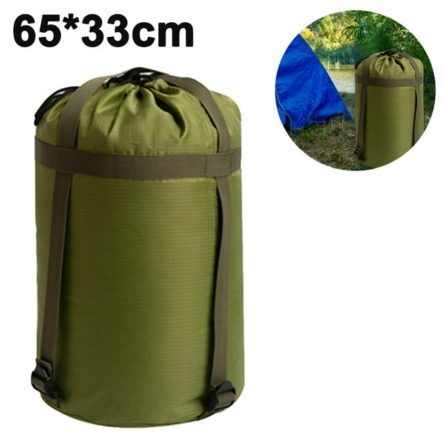 Nylon Compression Stuff Sack, Lightweight Sleeping Bag Compression Sack