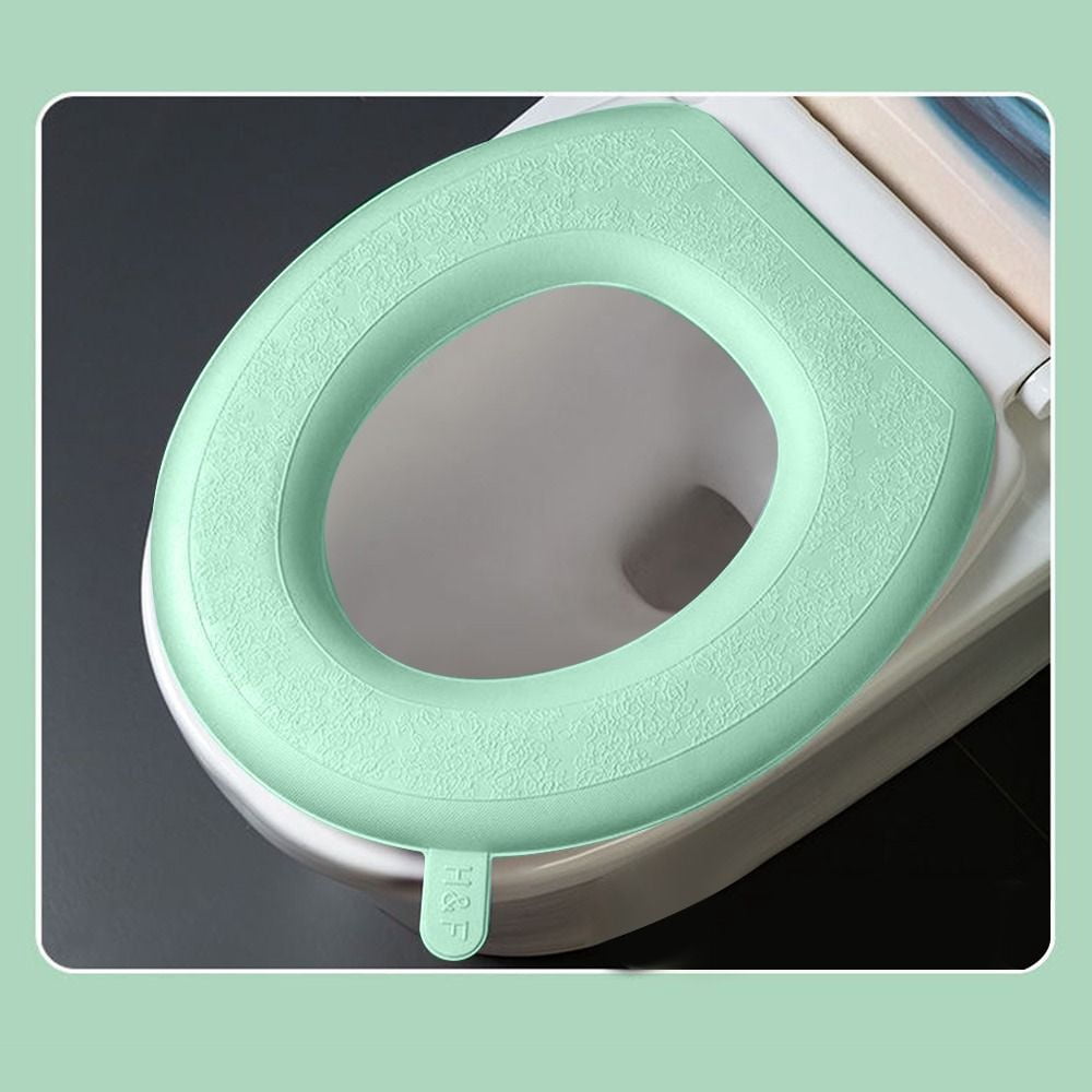 Washable Household Silicone Reusable Toilet Seat Pad Bathroom