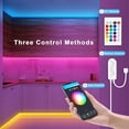 thumbnail image 4 of Tira de luces LED Tatazone RGBWW Bluetooth 16.4 pies con aplicación y control remoto, 4 of 7