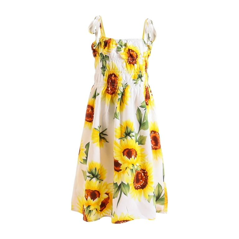 Mother daughter best sale sunflower outfits