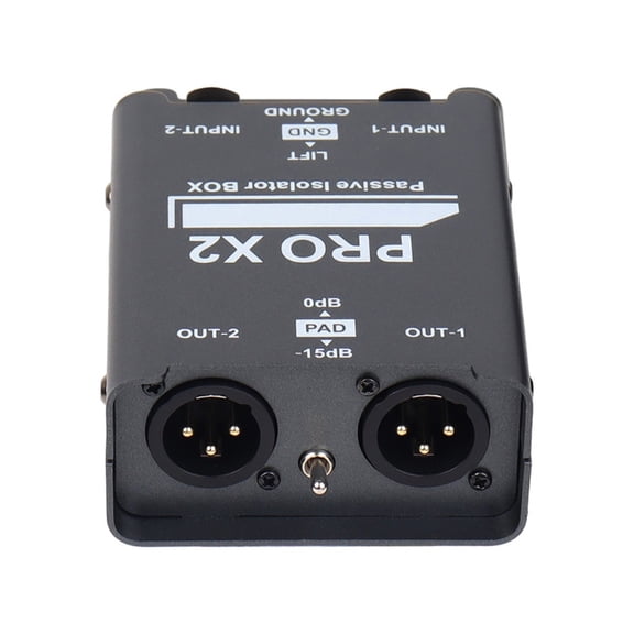 2CH Auditory Isolation Isolatation Passive Isolator Box For Eliminating System