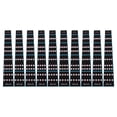 thumbnail image 1 of HLONK 10 Pcs Guide de Violon Fiddle Fingerboard Autocollant Intonation, 1 of 5
