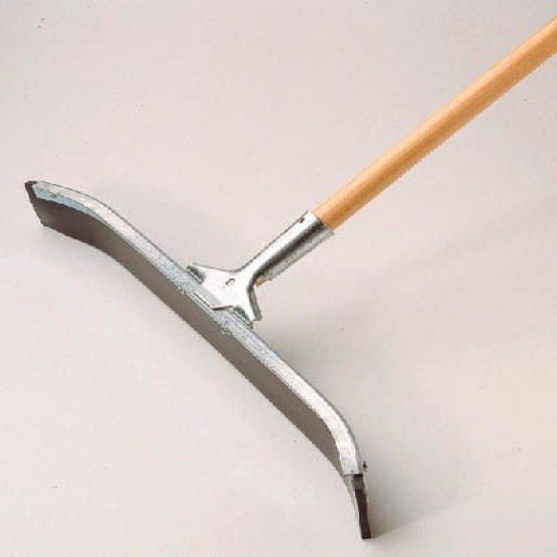 Ettore 54455 Industrial Duty Steel Floor Squeegee with 24Inch Straight