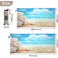 thumbnail image 4 of SKYSONIC Beach Towels 30"x60", Coral Seashell Starfish Camping Towels Summer Sand Beach Sand Free Beach Towel, Large Beach Towels Quick Dry Bath Travel Towels Pool Yoga Beach Mat for Men Women, 4 of 7