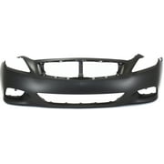 Front BUMPER COVER Compatible For INFINITI G37 2008-2013/Q60 2014-2015 Primed Convertible/Coupe