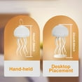 thumbnail image 4 of Gradient Dynamic Jellyfish Light | USB Rechargeable, Plastic Lampshade, Button Control, 2 Modes, Suitable for Patio Lighting, Christmas Gifts, Room Decorations, Camping Umbrellas,, 4 of 11