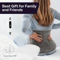 thumbnail image 3 of PEACNNG Heating Pad For Back  Neck  Shoulder  Abdomen  Waist  Knee  And Leg - 2-Hour Auto-Off  Machine Washable  Moist/Dry Heat  Electric Heating Pad For Muscle Relaxation, 3 of 7