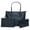 Navy, variant on Charlotte Large Saffiano Leather 3-in-1 Tote Bag Navy 35R3GCFT3T-Navy