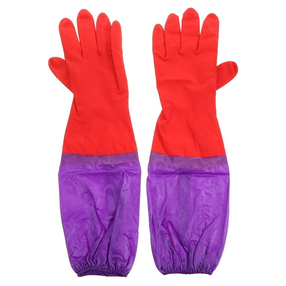 Long Gloves Fish Tank Gloves Random Color Gloves Fish Resistant Aquarium Gloves Office