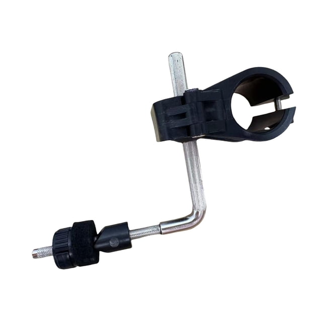 Abrazadera para montaje en rack de batería, soporte para platillos, reemplazo directo, percusión con brazo de platillo en forma de L, soporte de clip