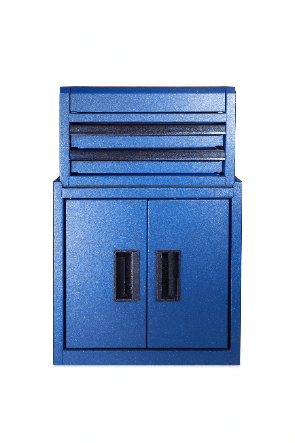 Hyper Tough Limited Edition 10-inch 2-Drawer Steel Mini Tool Organizer Box, Blue Diamond Gltter