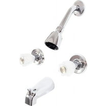 WMF 2 Handle Tub & Shower Faucet Trim Kit, Chrome, Non Pressure Balance