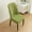 Green, variant on Lunxisen 3 Pcs Chair Covers for Dining Chairs Covers Removable Dining Room Chair Covers with Skirt Chair Slipcovers Washable Chair Protector for Kitchen Wedding Party Banquet