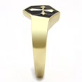 thumbnail image 5 of Anillo Color Oro Para Hombres de Acero Inoxidable Escudo de Cruz, 5 of 5