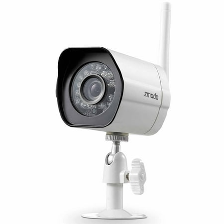 Axis Video Surveillance (Zmodo 720p HD Outdoor Home Wireless Security Surveillance Video Camera System (1 Pack), Work with Google)