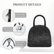 thumbnail image 4 of Balery Black And White Dotted Bolsa de Almuerzo para Mujeres, Caja de Almuerzo, Bolsa de Almuerzo Pequeña Impermeable, Tote de Almuerzo Reutilizable con Gran Capacidad, 4 of 6