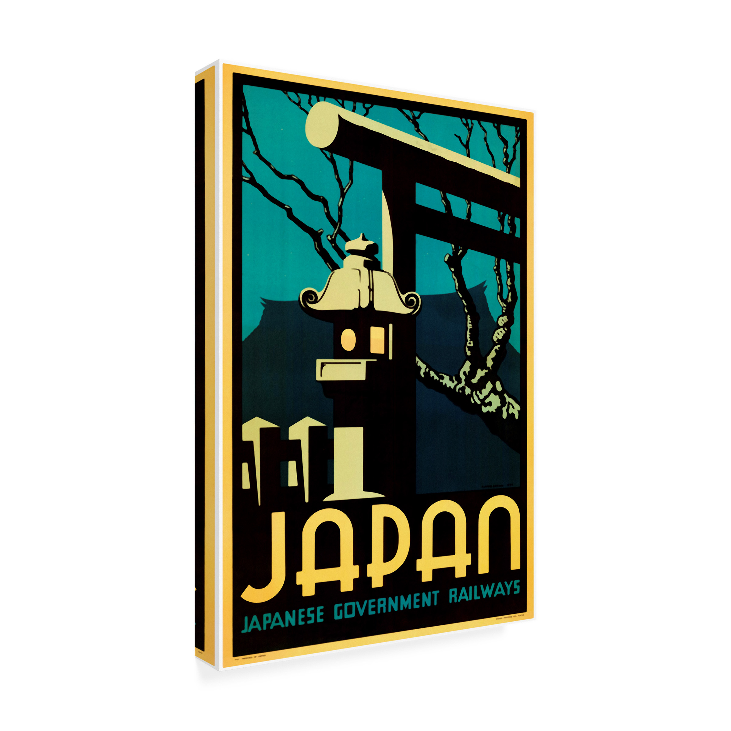 Trademark Fine Art 'Travel 279' Canvas Art by Vintage Lavoie