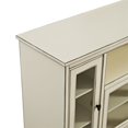 thumbnail image 3 of Walker Edison 52" Highboy Style Wood TV Stand - Antique White, 3 of 4