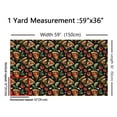 thumbnail image 3 of jejeloiu Pizza Tomato Lemon Fabric by the Yard 5 Yards,Realistic Funny Food Fabric for Sewing,Green Black Red Home Decor Fabric by the Yard For Girls Boys,Super Cozy Room Decor, 3 of 6