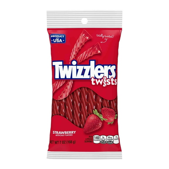 TWIZZLERS Strawberry Twists, 7 oz, 12 Count