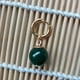 thumbnail image 2 of Pulsera SSBeauty Ball de acero inoxidable con forma de bola, color verde, 2 of 2