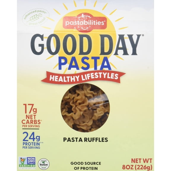 Pastabilities - Pasta Good Day Ruffles - 8 Oz, Case of 6