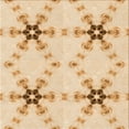 thumbnail image 1 of Ahgly Company Machine Washable Indoor Square Transitional Golden Blonde Gold Area Rugs, 5' Square, 1 of 7