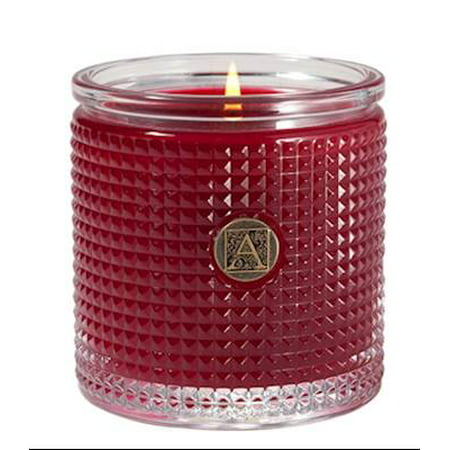 SMELL OF CHRISTMAS Aromatique Textured Glass Scented Jar