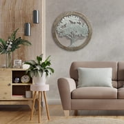 Hosley Hosley Wooden Wall Decor Farmhouse Tree Wall Sculptures