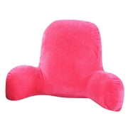 Fankiway Backrest Pillow with Arms, Back Rest for Bed Sitting, Plush Big Backrest Lumbar Support Chair Cushion, Foam Arm Rests Supportive Neck Pillow for Reading & Watching Tv