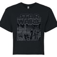 thumbnail image 3 of Star Wars - Manga Art Style - Juniors Cropped Tee, 3 of 5