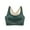 Green, variant on LLYWEY Padded Bralette Wireless Bras Women Support Ladies Full Coverage Bra Style-286 Women's Plus Lightly Lined Bra Feature Adult Female T-Shirt Sports Bras Green 38B