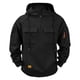 thumbnail image 4 of pstuiky Camisas casuales de manga larga para hombre, Sudadera con capucha, cremallera de un cuarto y múltiples bolsillos de manga larga de color liso para hombre tops de invierno para hombre l, 4 of 4