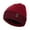 Red/Black, variant on Warm Beanie Hats for Men Women, Fleece Lined Beanie Warm Winter Caps Unisex Fashion Knit Cuffed Cap(Red/Black)