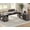 Gray, variant on 78.7" L Shaped Executive Desk With Lateral File Cabinet, Modern Corner Computer Desk With Power Outlets, Extra Large Office Desk With Drawers & Storage Shelves, Business Furniture, Gray