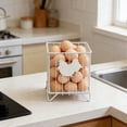 thumbnail image 6 of Kitchen Storage Rack Egg Basket Snack And Sweet Container Display Stand Countertop Organizer Iron Wire Metal Holder, 6 of 6