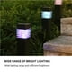 thumbnail image 2 of Inteprter 4 Uds. De luz LED Solar para jardín, lámpara de césped de estaca ahorradora de energía, luz de camino Solar de larga duración, IP65, Iluminación y accesorios No.1 Inteprter HA028101-01, 2 of 6