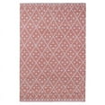 thumbnail image 5 of Lush Ambience Hand Made Geometric Premium Area Rug|Machine Washable, Natural Soft Underfoot Hand Woven Cotton Rug (5'X8'-Coral), 5 of 10